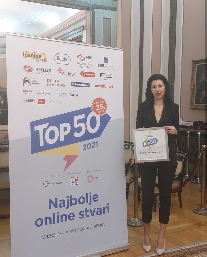 aleksandra. Aleksandra Obradović: Zbog ljubavi prema jeziku pokrenula sam “Dnevnu dozu pravopisa”