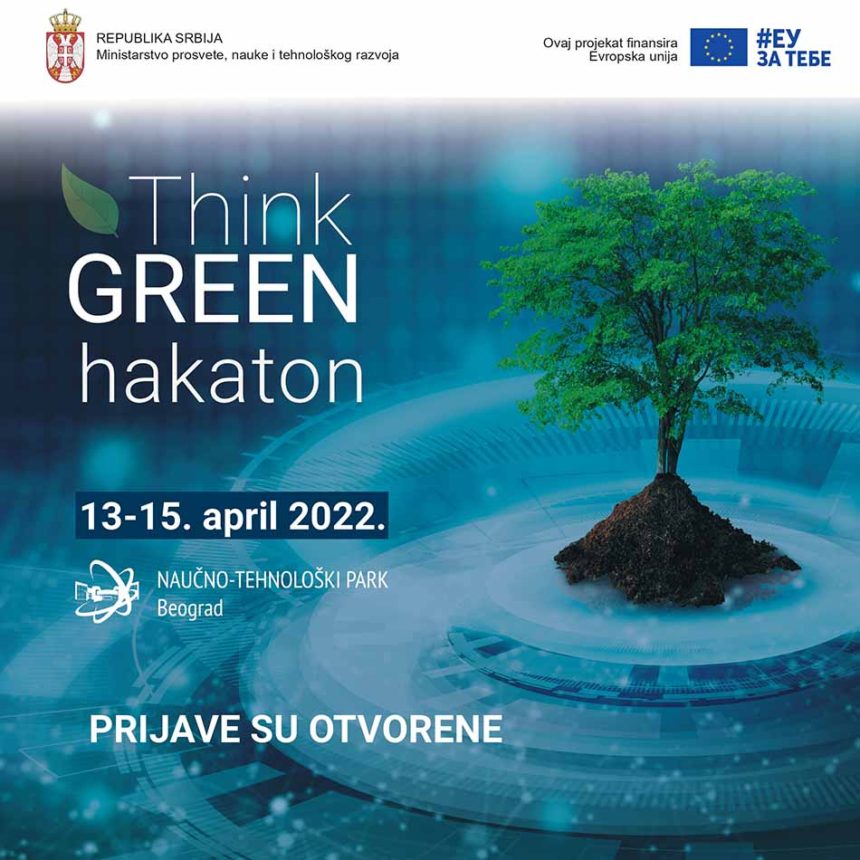 VIZUAL-01 Think Green studentski hakaton: Rešavanje izazova u oblasti zaštite životne sredine