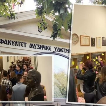 Devetostruko uvećanje upisnina na Fakultetu Muzičke umetnosti: ,,Spremni smo da nastavimo proteste.”