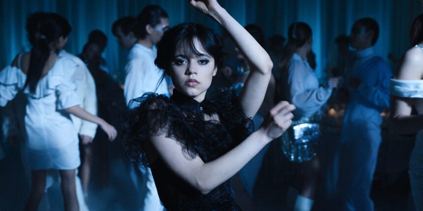 Jenna Ortega as Wednesday Addams. “Devojčica u crnom” koja obara sve rekorde
