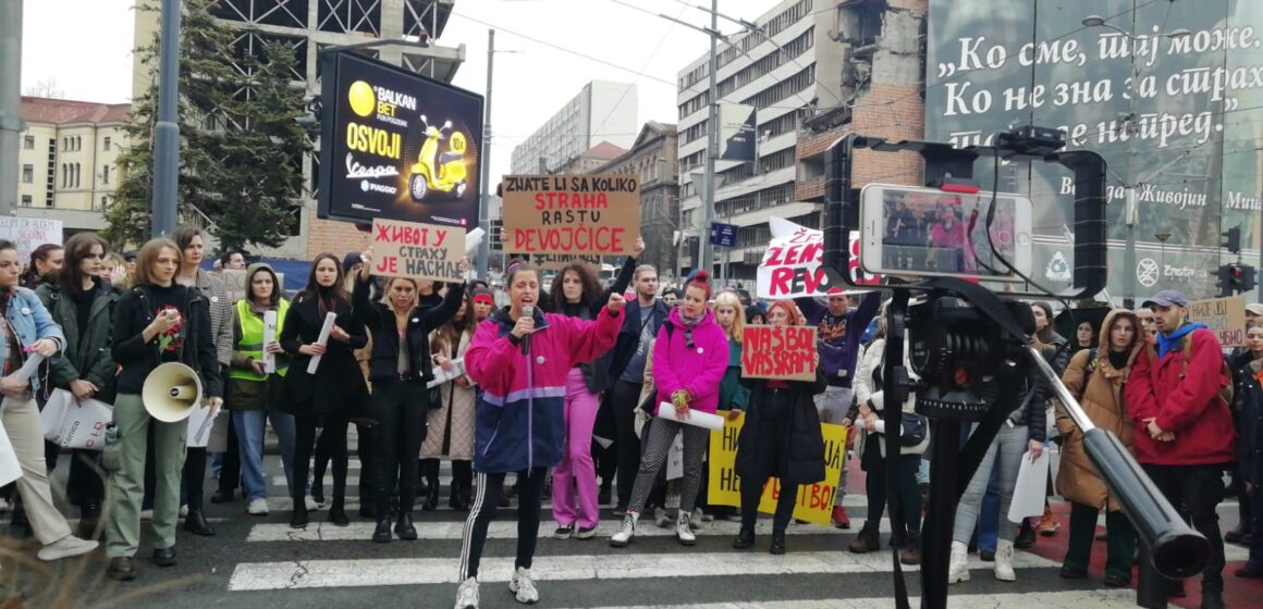 „Nije tragedija, već zločin“: Feministički protest u Beogradu povodom povećanja broja femicida