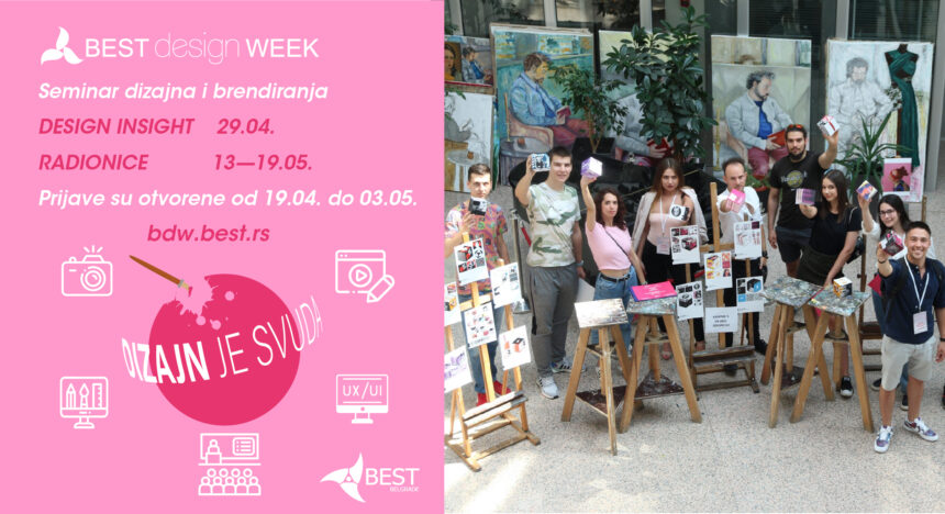 BEST design WEEK: DIZAJN JE SVUDA, TRINAESTI PUT U BEOGRADU