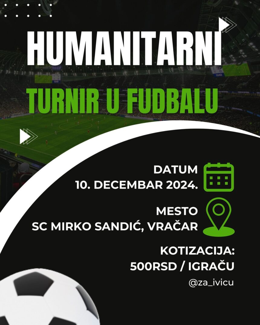 467742503_1601999757077166_6794712433879995405_n Humanitarni turnir „Za Ivicu“ – Otvorene prijave
