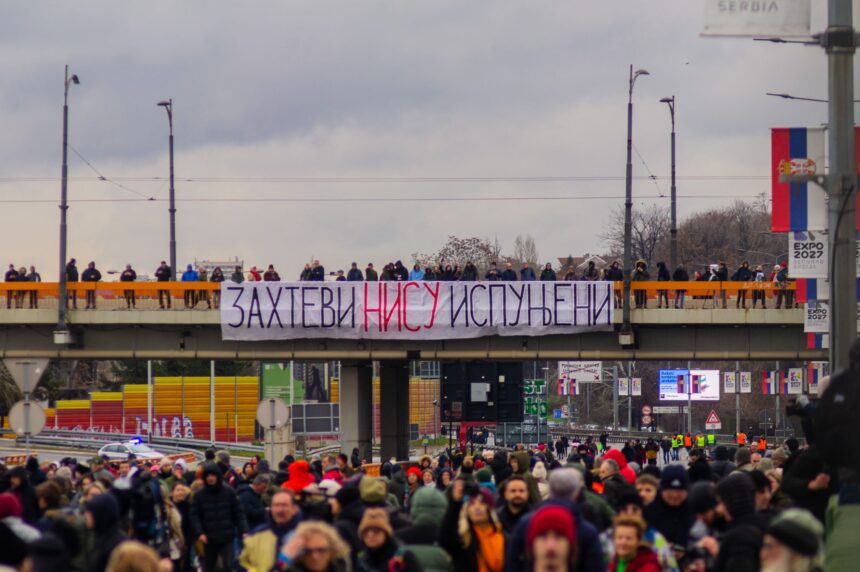 IMG-20250110-WA0077 Studenti pokazali petlju: Kako je izgledala blokada na Mostaru?